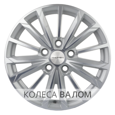 Khomen Wheels KHW1611 (16_Mazda 3/ix35) 6.5x16 5x114.3 ET45 67.1 F-Silver